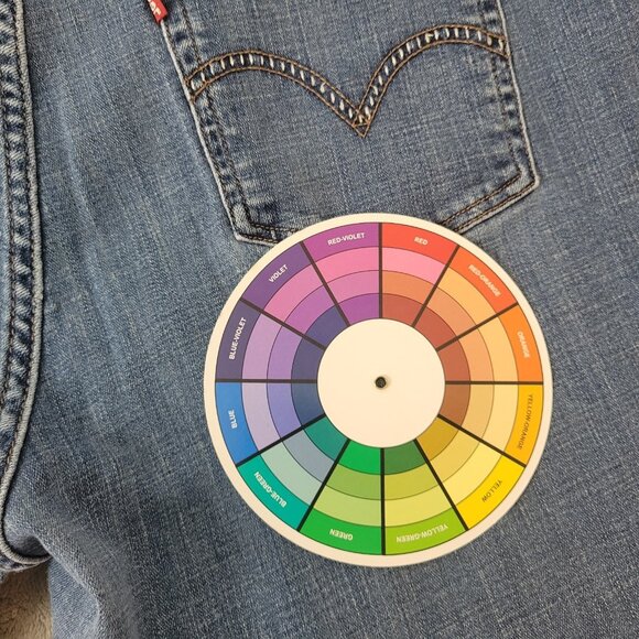 Levis 415 Womens Jeans 20W Plus Classic Boot Cut Medium Blue Denim Comfy BOO21E - Picture 10 of 10